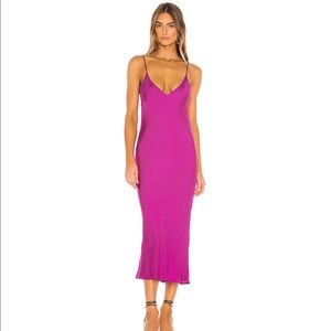 Magenta Slip Dress